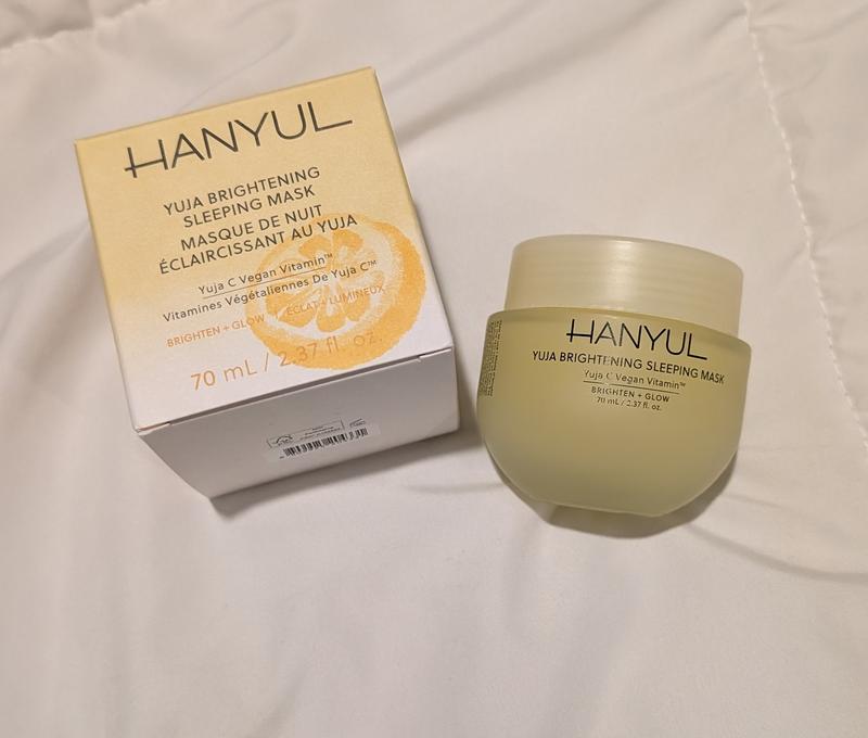 Korean Yuja Brightening Sleeping Mask & Moisturizer with Vitamin C