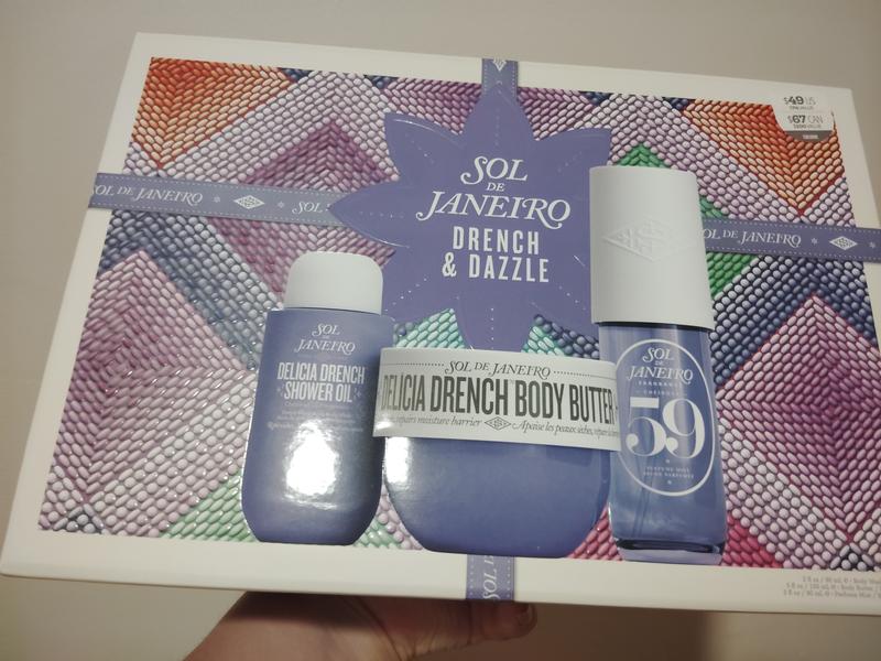 Sol de Janeiro Drench & Dazzle Delicia Drench Body Routine Gift Set