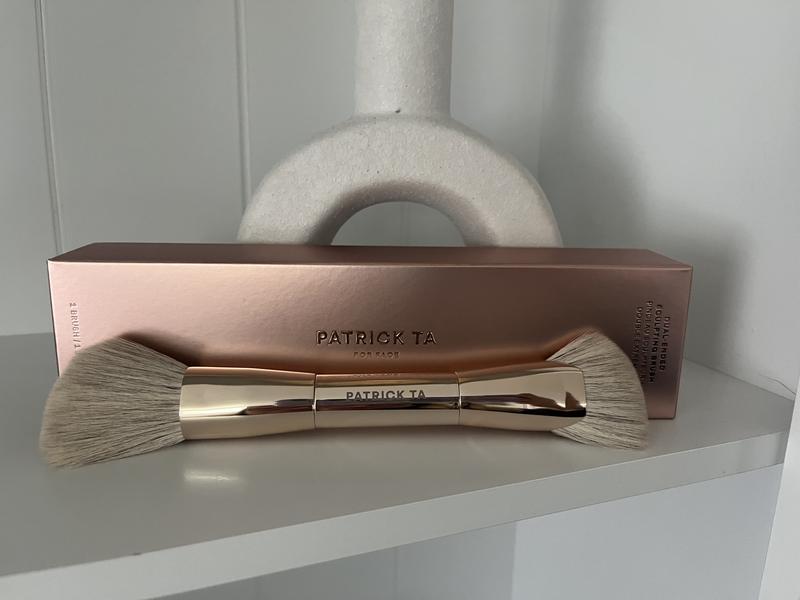 Dual-Ended Contour Brush - PATRICK TA | Sephora