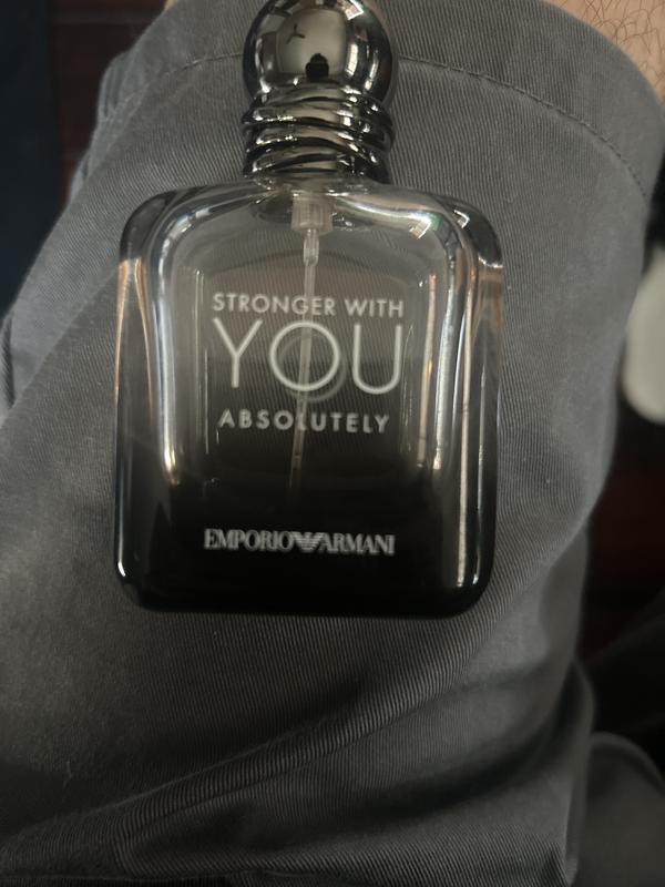 Stronger With You Absolutely Parfum with Rum & Cedarwood - Armani