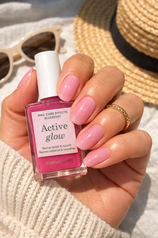 Active Glow™ Blueberry Nourishing Treatment Nail Polish