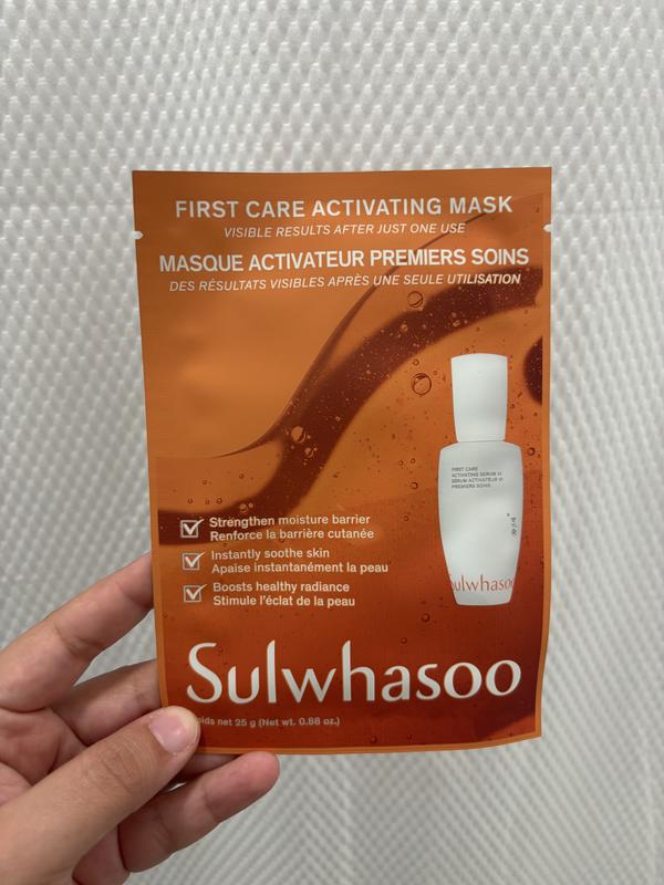 First Care Activating Serum Sheet Mask - Sulwhasoo | Sephora