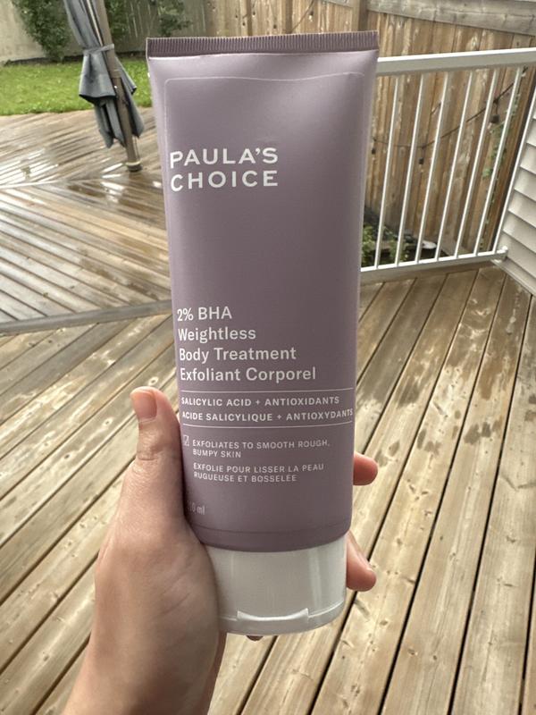 Weightless Body Treatment 2% BHA - Paula's Choice | Sephora