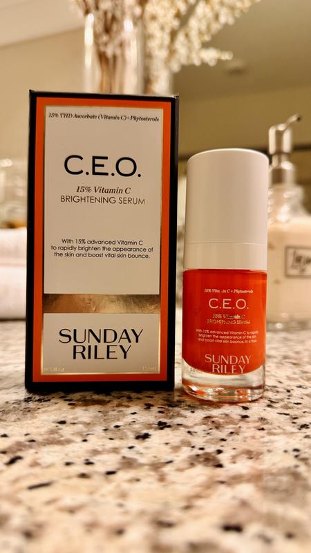 C.E.O. 15% Vitamin C Brightening Serum - Sunday Riley | Sephora
