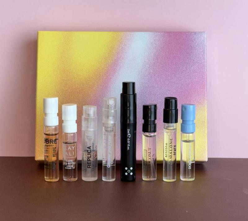 Summer Scents Travel Spray Perfume Sampler Set w/ Redeemable