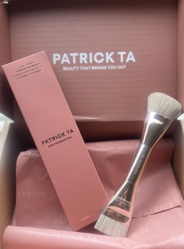 Dual Ended Foundation Brush - PATRICK TA | Sephora