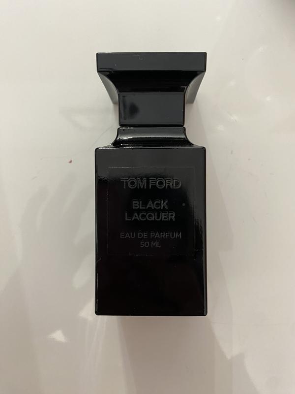 Black Lacquer Eau de Parfum Fragrance with Leather & Peony - TOM