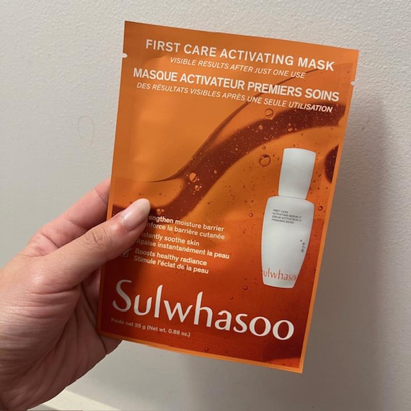 First Care Activating Single Sheet Mask - Sulwhasoo | Sephora
