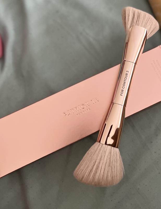 Dual-Ended Contour Brush - PATRICK TA | Sephora