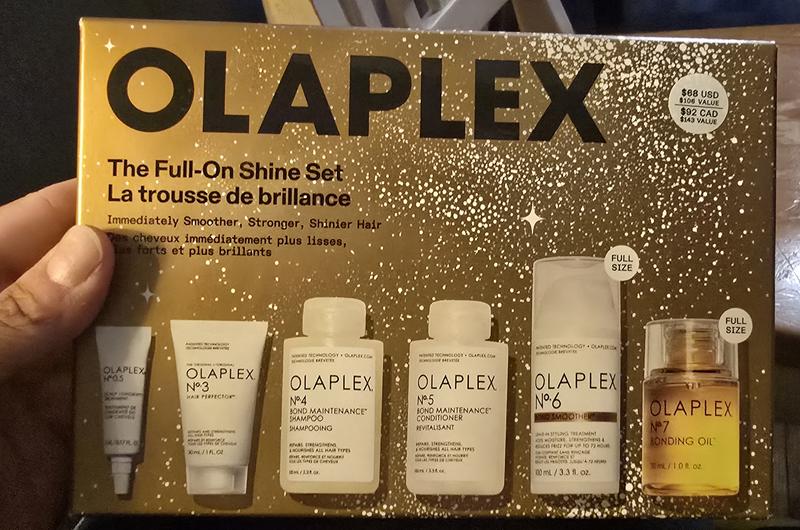 The Full-On Shine Hair Routine Gift Set - Olaplex | Sephora