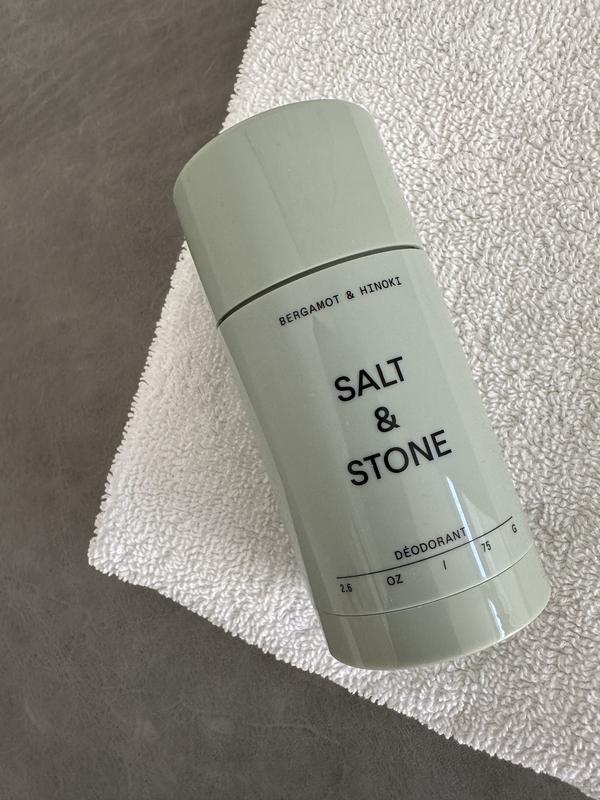 Bergamot & Hinoki Extra-Strength Aluminum-Free Deodorant - Salt