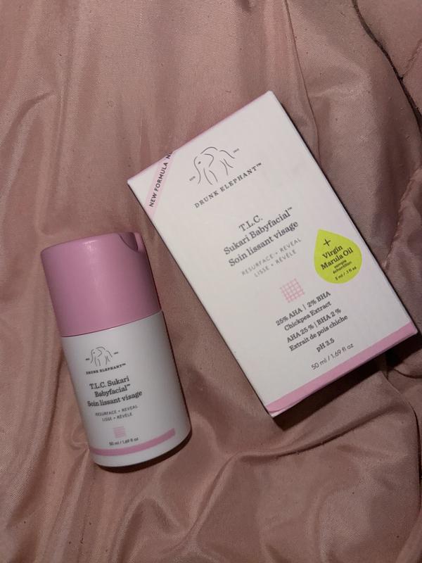 TLC Sukari Babyfacial 25% AHA/ 2% BHA Exfoliating Mask - Drunk