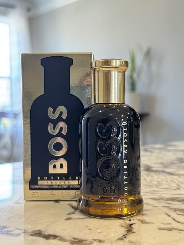 Boss Bottled Absolu Parfum Intense with Leather and Cedarwood