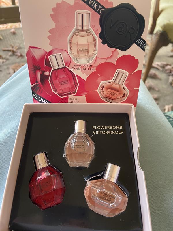 Perfume Set Flowerbomb Piece Gift Set Viktor Rolf Flowerbomb Eau