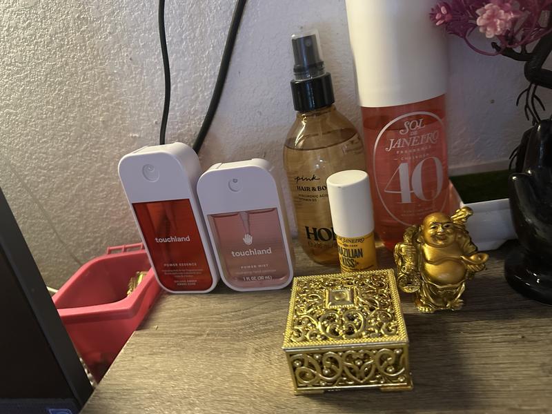 Golden Amber Power Essence Body & Hair Fragrance Mist - Touchland