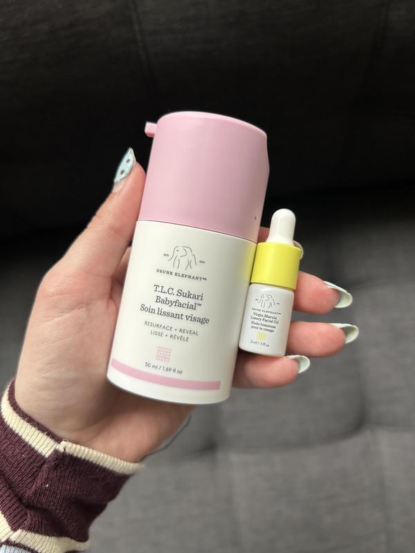 TLC Sukari Babyfacial 25% AHA/ 2% BHA Exfoliating Mask - Drunk