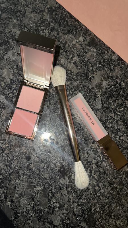 Dual Ended Transition Blush Brush - PATRICK TA | Sephora