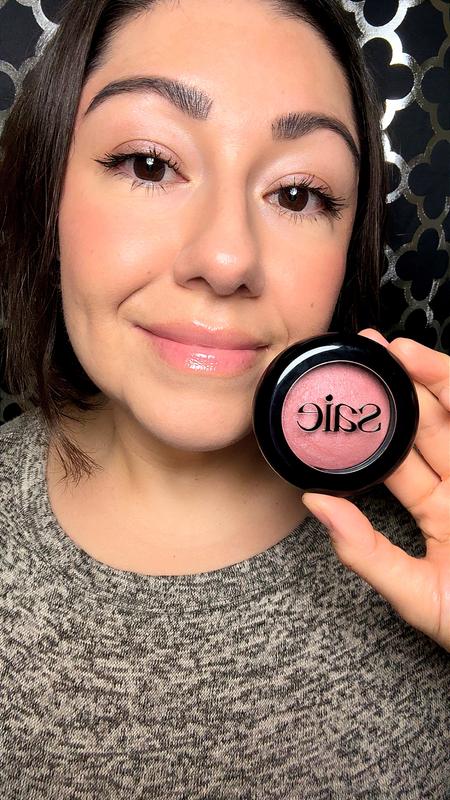 SuperSuede™ Radiant Talc-Free Baked Powder Blush - Saie | Sephora