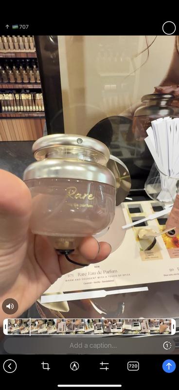 Rare Eau de Parfum with Vanilla and Caramel - Rare Beauty by