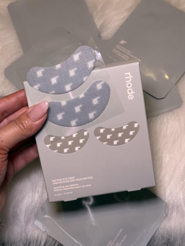 Limited Edition Peptide Eye Prep Depuffing Eye Patches - rhode