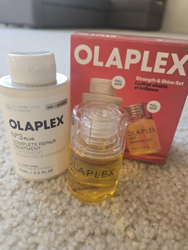 No. 3PLUS Hair Treatment & No.7 Hair Oil Frizz Control Gift Set