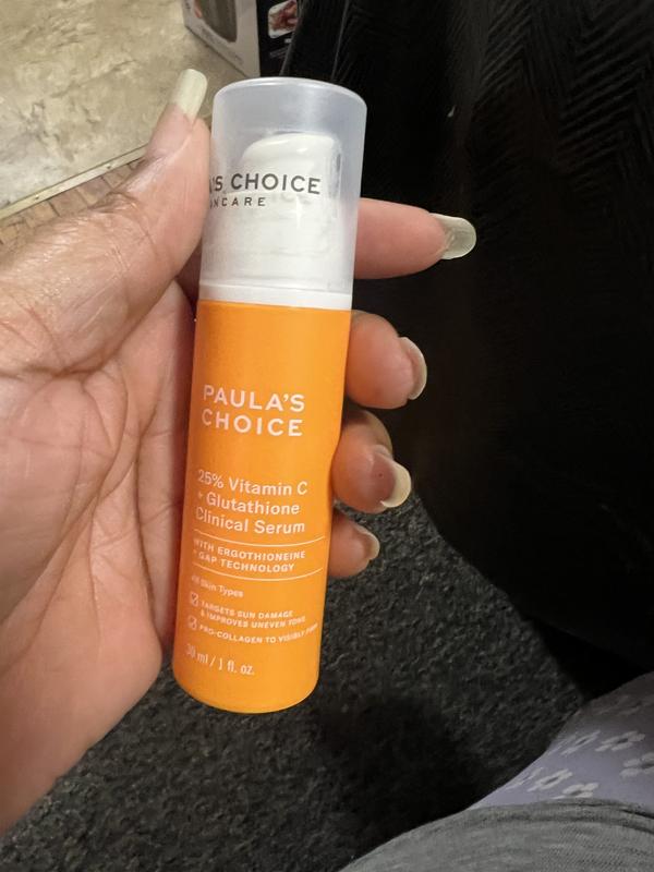new moon s acetyl glutathione PAULA'SCHOICE 25% Vitamin C + Glutathione Antioxidant Serum Reviews main image 1
