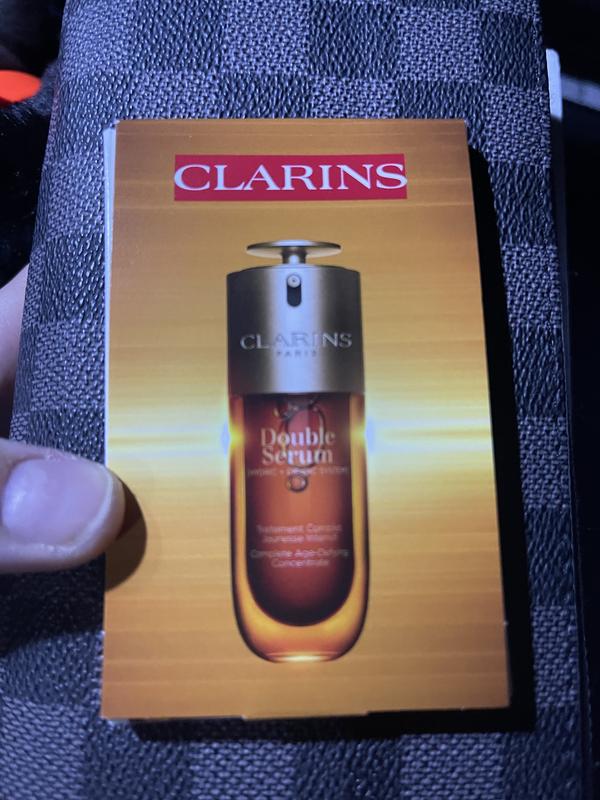 DOUBLE SERUM® To Firm, Boost Radiance & Refine Pores - Clarins