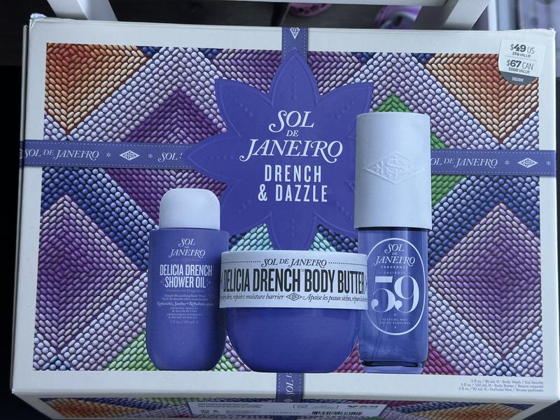 Sol de Janeiro Drench & Dazzle Delicia Drench Body Routine Gift Set