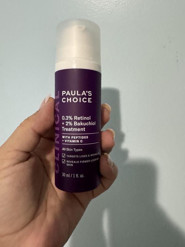 Clinical 0.3% Retinol + 2% Bakuchiol Treatment - Paula's Choice