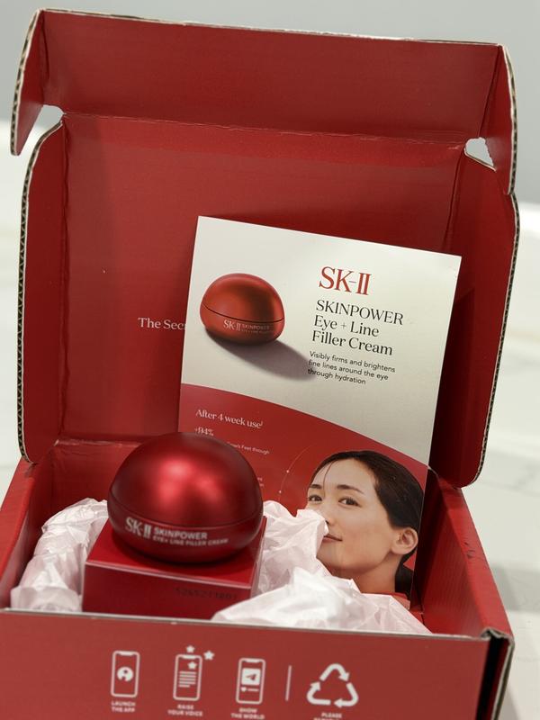SKINPOWER Re-New Eye + Line Filler Cream for Fine Lines, Dryness
