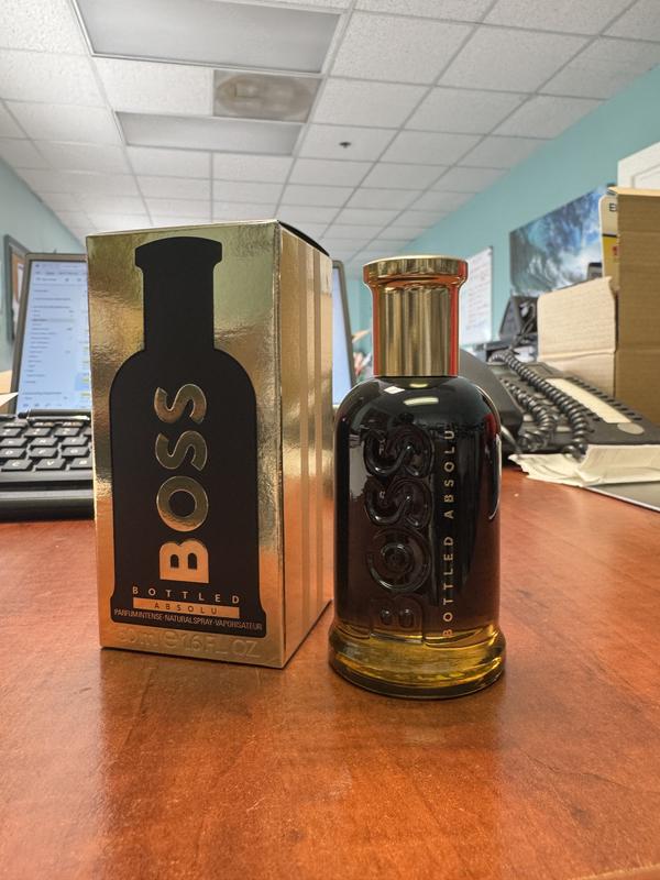 Boss Bottled Absolu Parfum Intense with Leather and Cedarwood