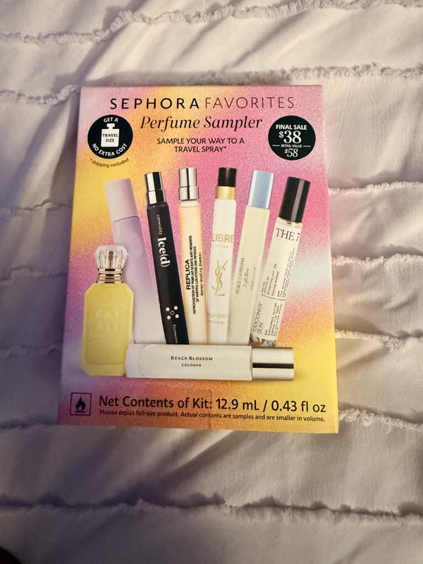 Summer Scents Travel Spray Perfume Sampler Set w/ Redeemable