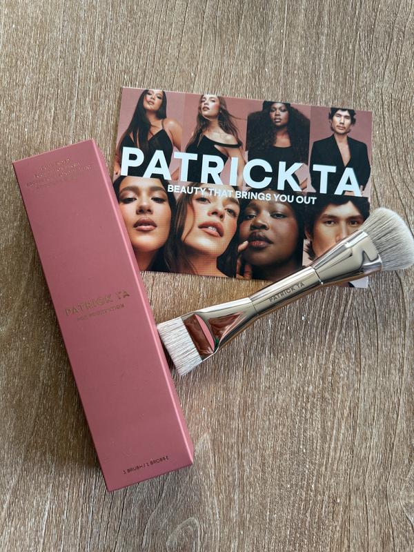 Dual Ended Foundation Brush - PATRICK TA | Sephora