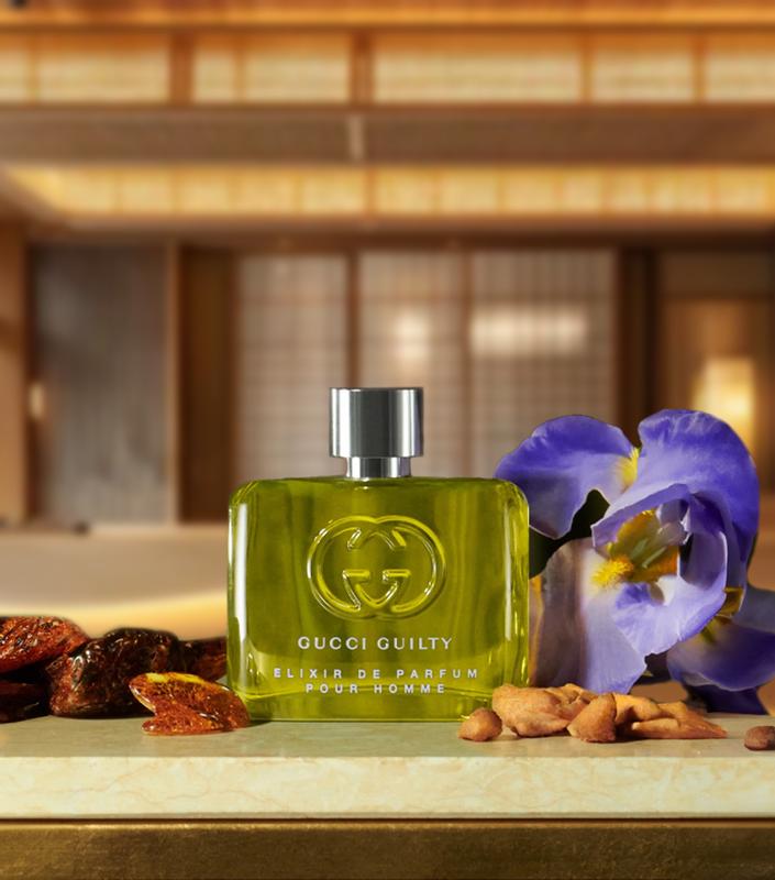 Guilty Pour Homme Elixir de Parfum with Orris Butter and Benzoin