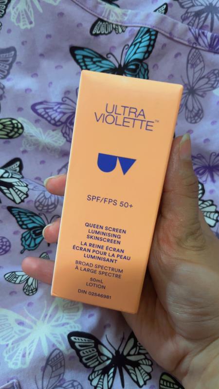 Queen Screen SPF 50+ Glowing Facial Sunscreen and Primer - Ultra