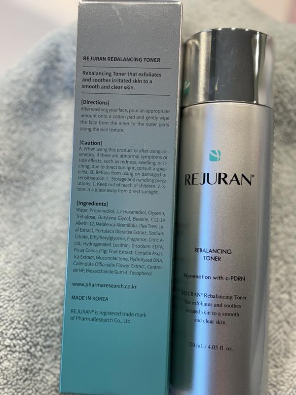 Rebalancing Toner c-PDRN® Gentle Exfoliating Toner for Balanced
