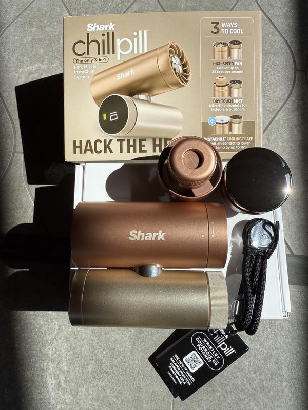Shark® ChillPill™ 3-in-1 Personal Cooling System, Iced