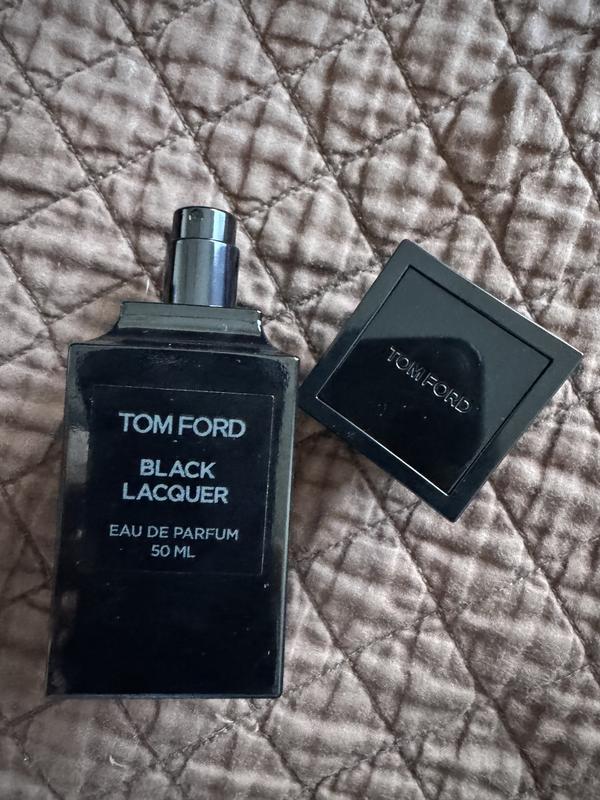 Black Lacquer Eau de Parfum Fragrance with Leather & Peony - TOM