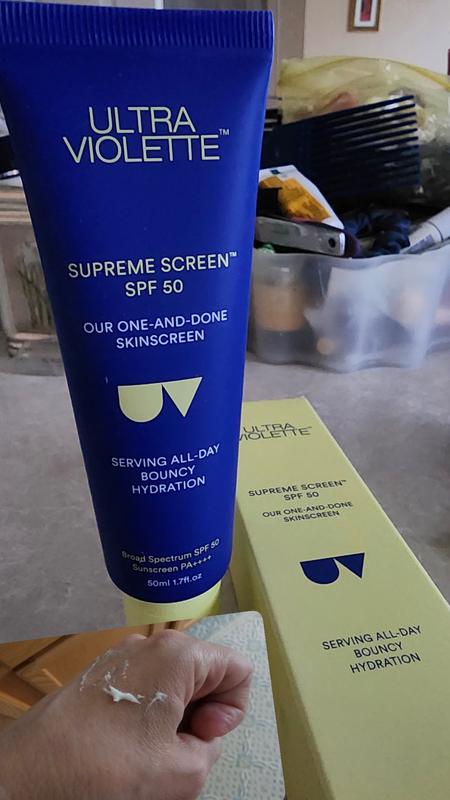 Supreme Screen SPF 50 Mini Mate Facial Sunscreen Moisturizer and