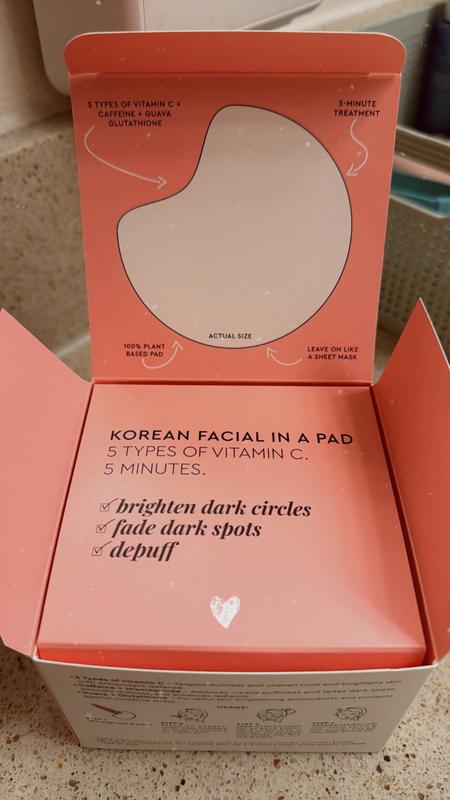 Vitamin C Brightening Korean Guava Toner Pads for Undereye & Cheeks - Glow  Recipe