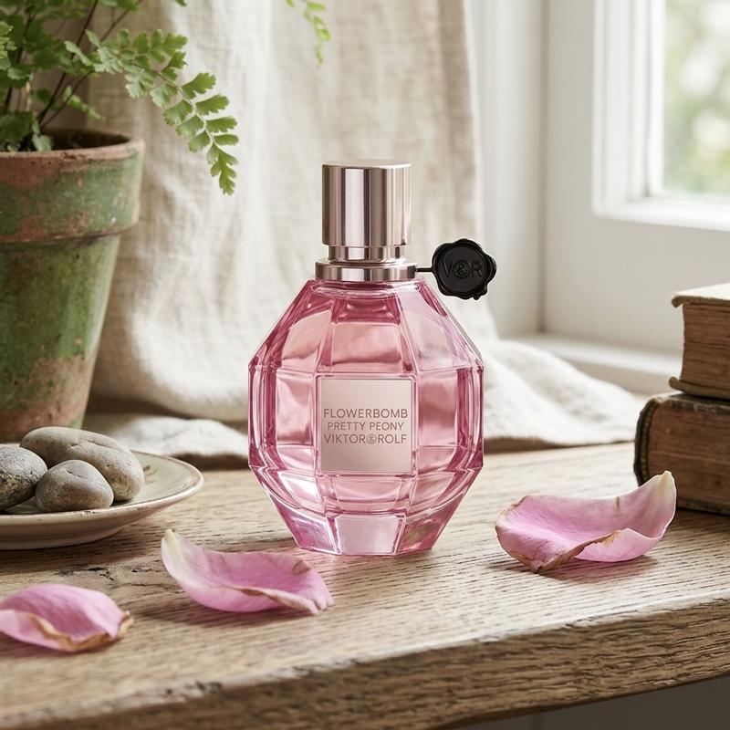 Flowerbomb Pretty Peony Eau De Parfum with Peony & Strawberry