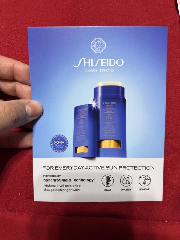 Ultra Sun Protector Clear Stick SPF 50+ - Shiseido | Sephora