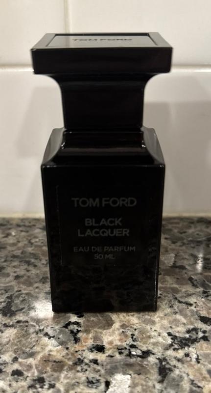 Black Lacquer Eau de Parfum Fragrance with Leather & Peony - TOM