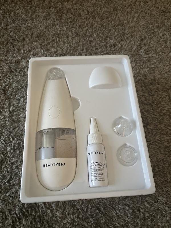 GLOfacial Hydro-Infusion Pore Cleansing + Blue LED Clarifying Tool