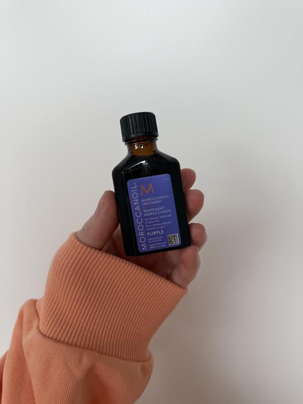 Moroccanoil Treatment Purple Hair Oil for Blonde Hair
