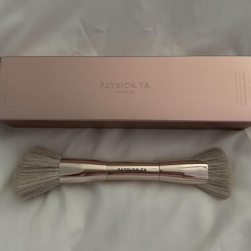 Dual-Ended Contour Brush - PATRICK TA | Sephora