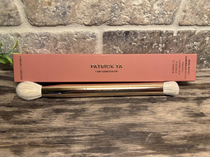 Dual-Ended Concealer Brush - PATRICK TA | Sephora
