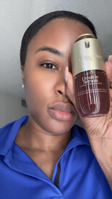 DOUBLE SERUM® To Firm, Boost Radiance & Refine Pores - Clarins
