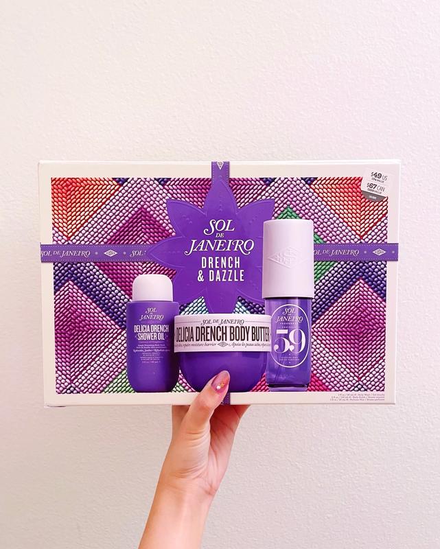 Sol de Janeiro Drench & Dazzle Delicia Drench Body Routine Gift Set