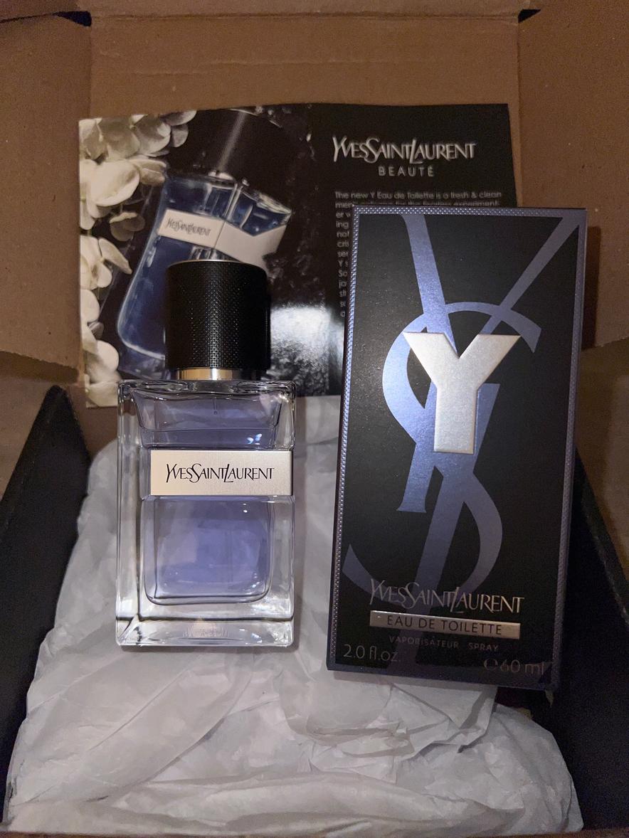 Y Eau de Toilette with Fresh Lavender & Geranium - Yves Saint